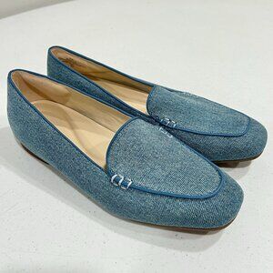 Easy Spirit -Galla 2 Women's Blue Denim-Material-Flat- Loafers Shoes 10 M EUC